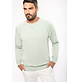 Kariban Heren Sweater BIO ronde hals raglanmouwen