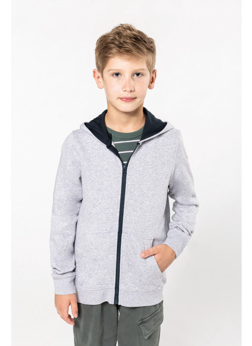 Kariban | K486 | Kids’ full zip hooded sweatshirt