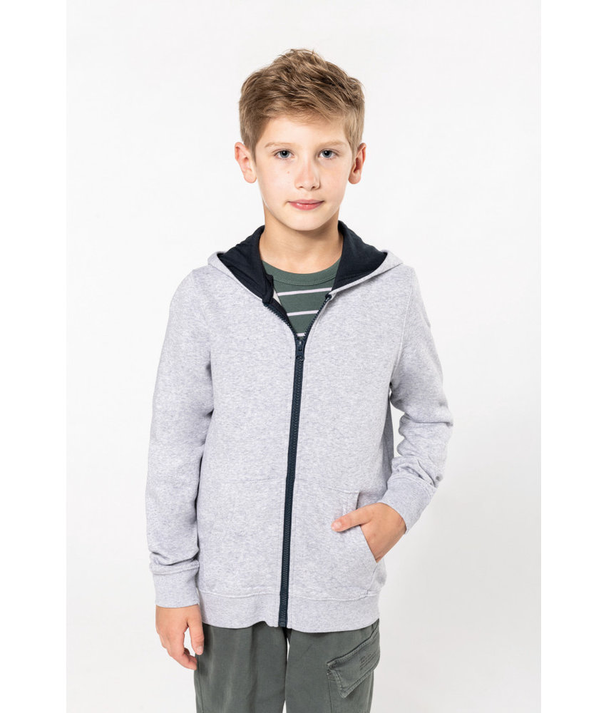 Kariban | K486 | Kids’ full zip hooded sweatshirt