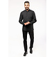 Kariban Men's Long Sleeve Mandarin Collar Blouse