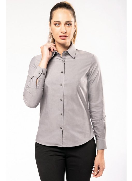 Kariban | K534 | Ladies' long-sleeved Oxford shirt