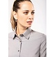 Kariban Dames oxford blouse lange mouwen