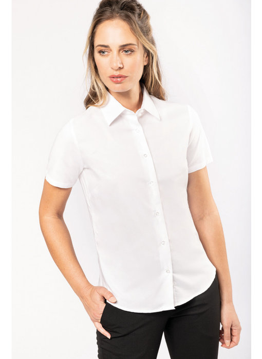 Kariban | K536 | Ladies' short-sleeved Oxford shirt