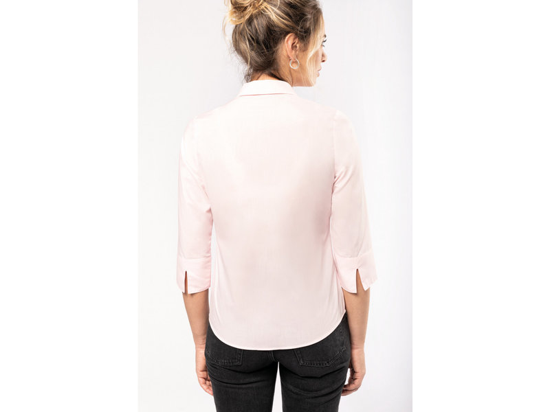 Kariban Damesblouse met 3/4 mouwen