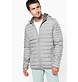 Kariban Men's lightweight hooded down jacket