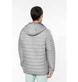 Kariban Men's lightweight hooded down jacket