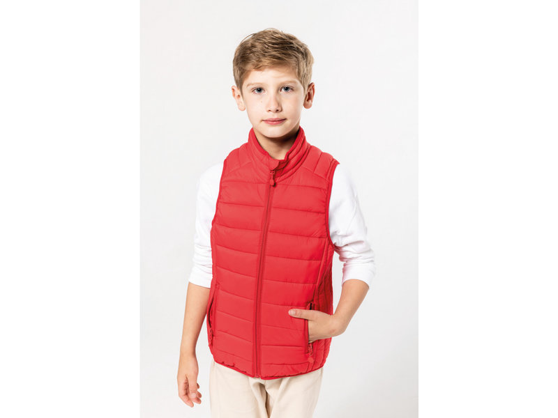 Kariban Kids' lightweight sleeveless down jacket