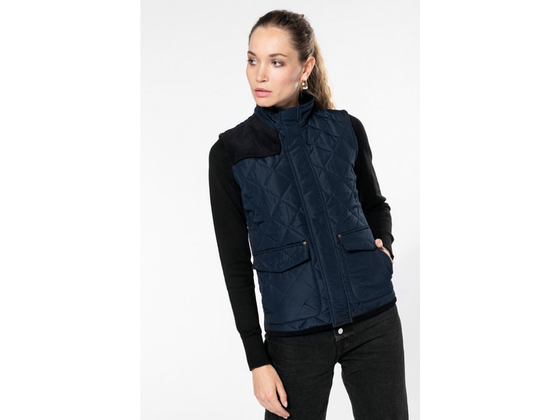 Kariban Gewatteerde damesbodywarmer