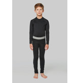 Proact Kids' Long Sleeve Skin Tight "quick Dry" Sportshirt