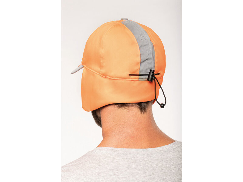 K-UP Fluorescent Winter Cap - 6 Panels