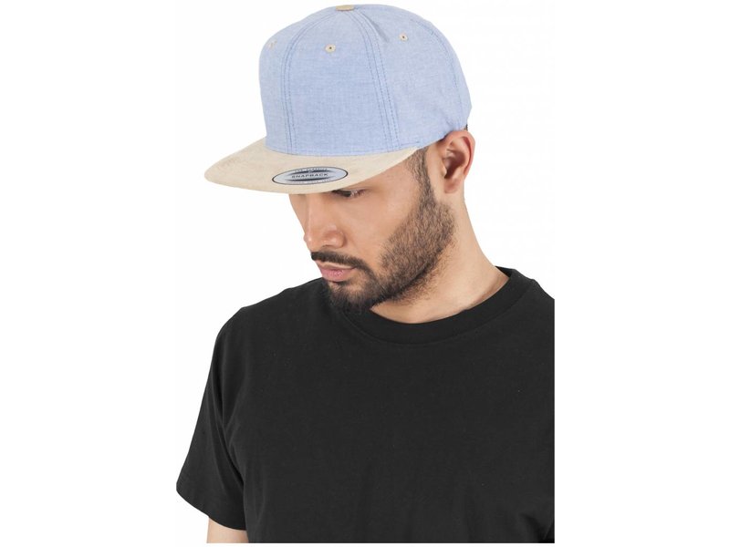 Urban Classics Chambray-Suede Snapback 6089CH