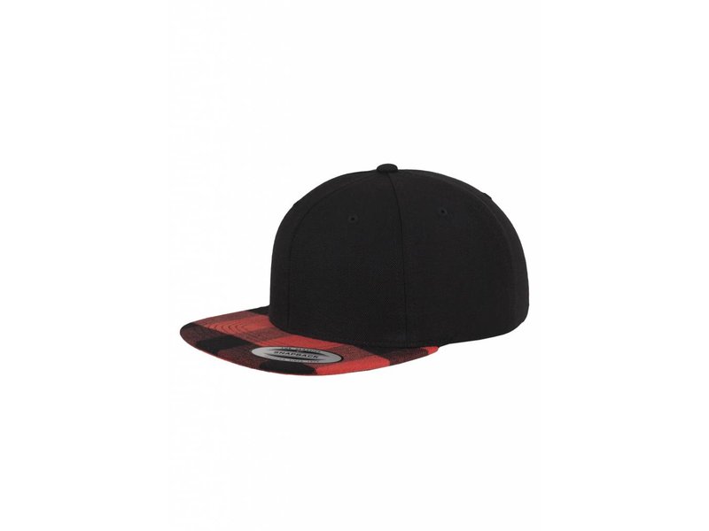 Urban Classics Checked Flanell Peak Snapback 6089FP