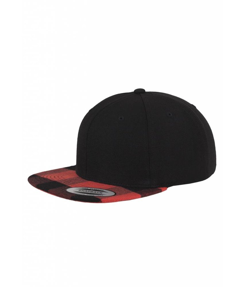 Urban Classics Checked Flanell Peak Snapback 6089FP