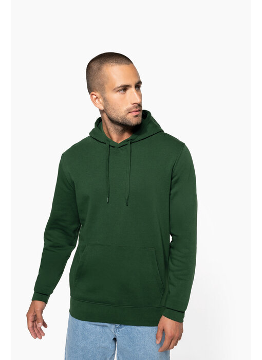 Kariban Ecologische herensweater met capuchon