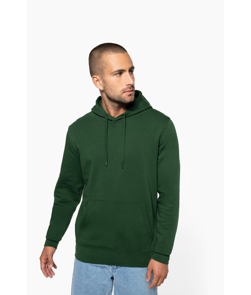 Kariban Ecologische herensweater met capuchon
