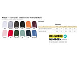 Kariban K4026 | Ecologische kindersweater met ronde hals
