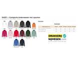 Kariban K4029 | Ecologische kindersweater met capuchon