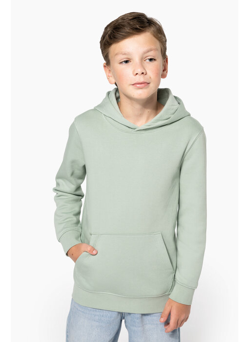 Kariban Ecologische kindersweater met capuchon