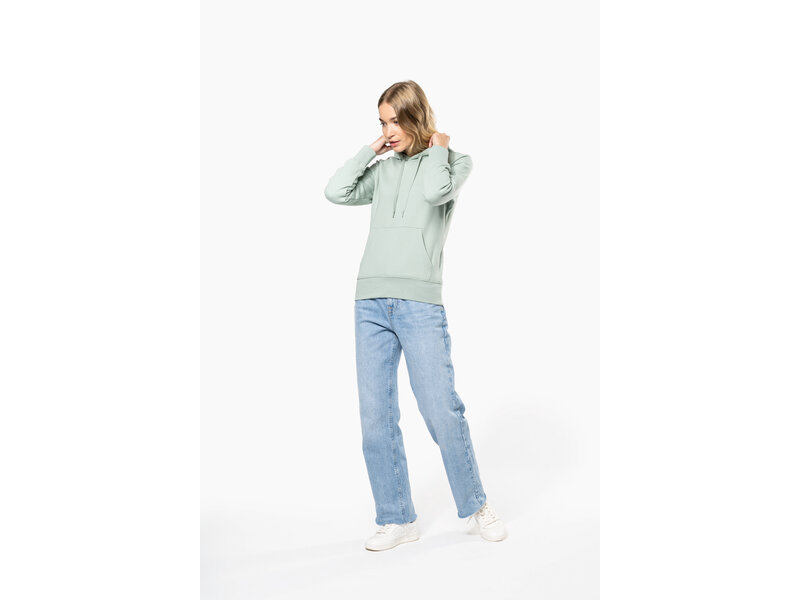 Kariban K4028 | Ecologische damessweater met capuchon