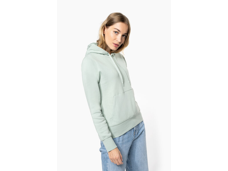 Kariban K4028 | Ecologische damessweater met capuchon