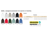 Kariban K4030 | Ecologische herensweater met capuchon en ritssluiting