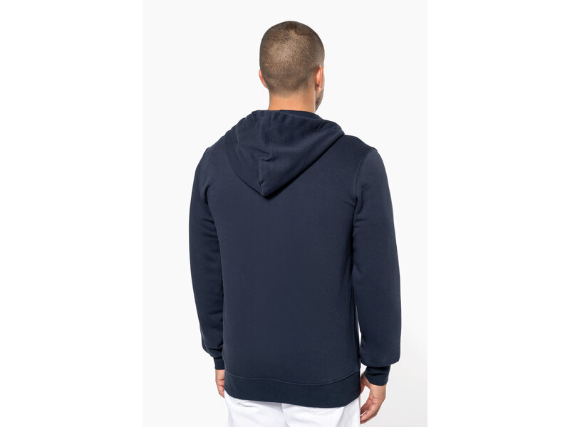 Kariban K4030 | Ecologische herensweater met capuchon en ritssluiting