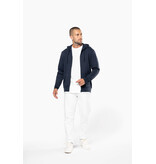 Kariban K4030 | Ecologische herensweater met capuchon en ritssluiting