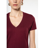 Kariban K3029IC | Dames-T-shirt BIO150 IC V-hals