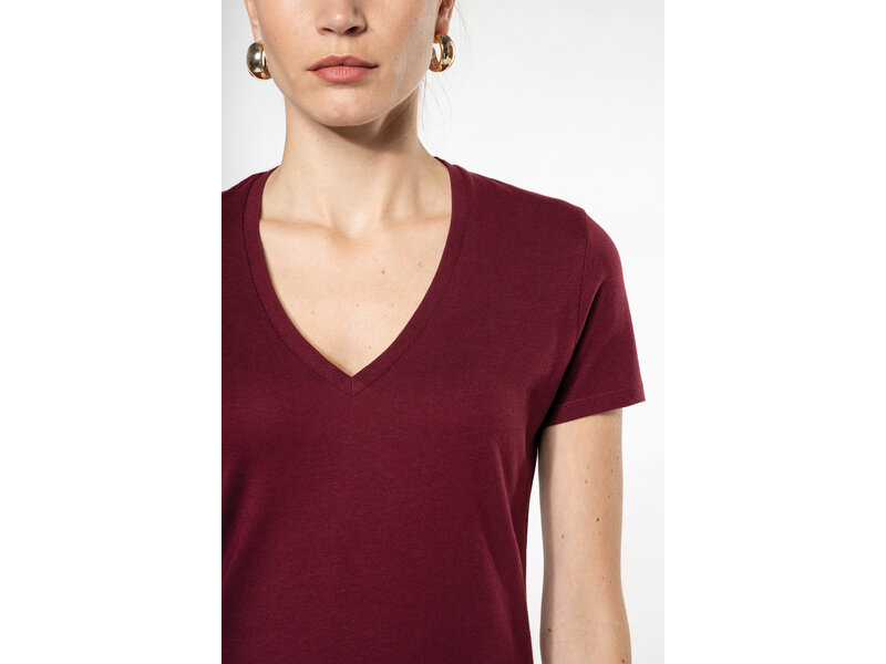 Kariban K3029IC | Dames-T-shirt BIO150 IC V-hals