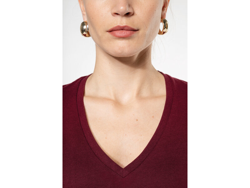 Kariban K3029IC | Dames-T-shirt BIO150 IC V-hals