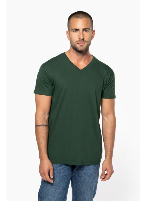 Kariban Heren-T-shirt BIO150 IC V-hals