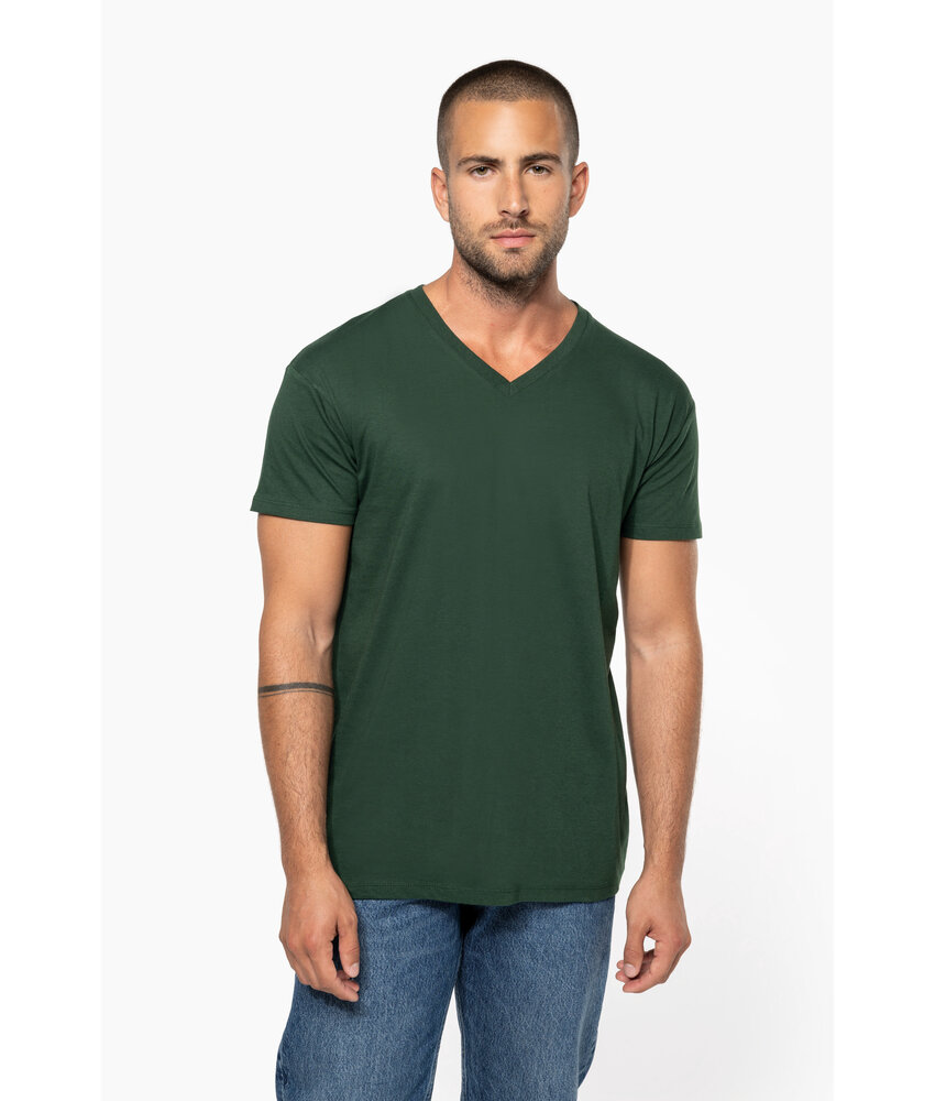 Kariban Heren-T-shirt BIO150 IC V-hals