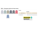 Kariban K285 | Gestreepte polo lange mouw