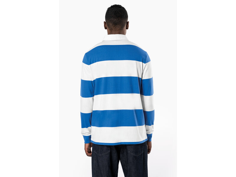 Kariban K285 | Gestreepte polo lange mouw