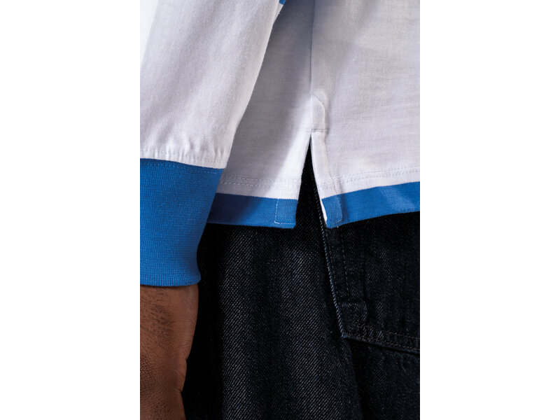 Kariban K285 | Gestreepte polo lange mouw