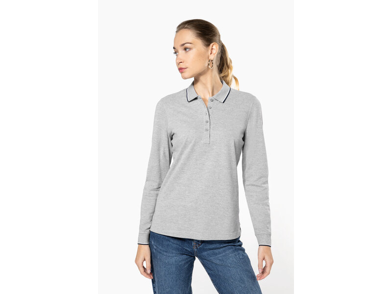 Kariban K281 | Dames polo piqué lange mouw