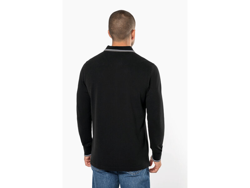 Kariban K280 | Heren polo piqué lange mouw
