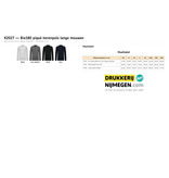 Kariban K2027 | Bio180 piqué herenpolo lange mouwen