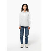 Kariban K2028 | Damespolo Bio180 piqué lange mouwen