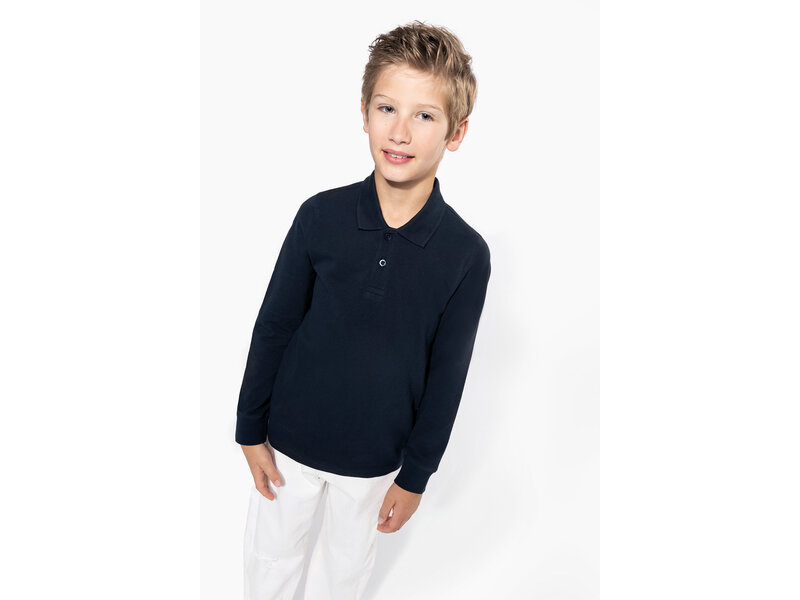 Kariban K269 | Kinderpolo lange mouwen