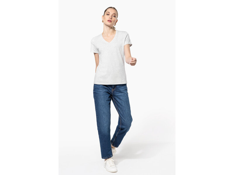 Kariban K381 | Dames T-shirt V-hals korte mouwen