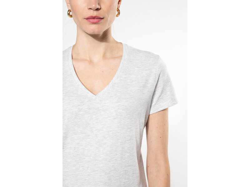 Kariban K381 | Dames T-shirt V-hals korte mouwen