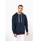 Kariban K4013 | Unisex sweater met capuchon met contrasterend motief