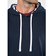 Kariban K4013 | Unisex sweater met capuchon met contrasterend motief