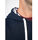 Kariban K4013 | Unisex sweater met capuchon met contrasterend motief