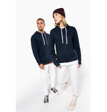 Kariban K4013 | Unisex sweater met capuchon met contrasterend motief