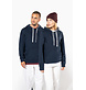 Kariban K4013 | Unisex sweater met capuchon met contrasterend motief