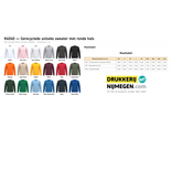 Kariban K4040 | Gerecyclede uniseks sweater met ronde hals