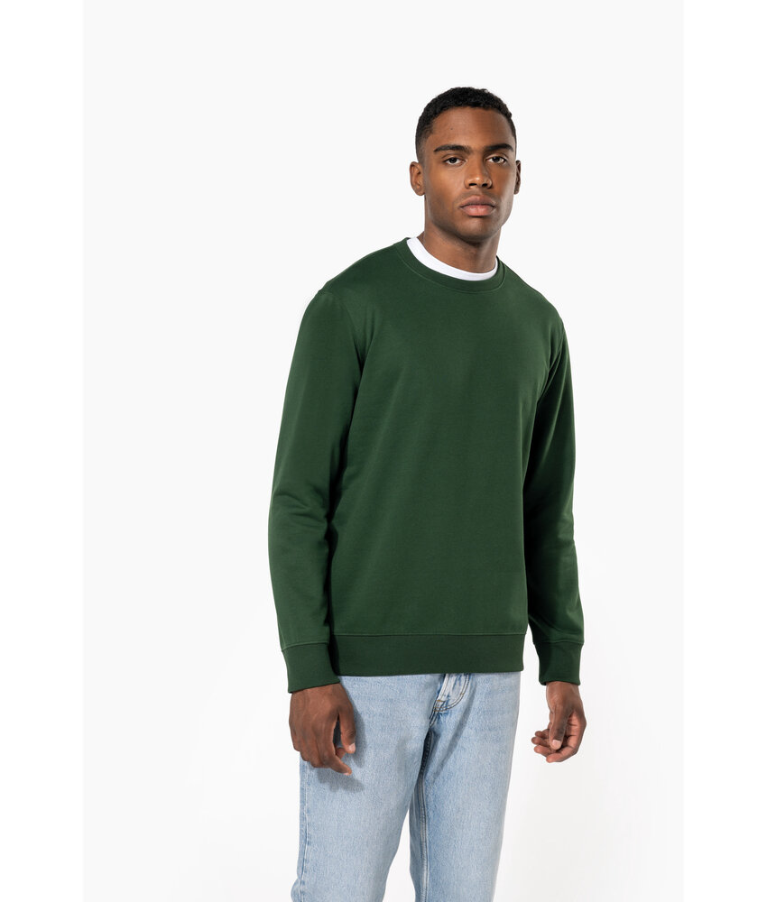 Kariban Gerecyclede uniseks sweater met ronde hals
