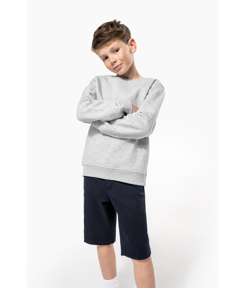 Kariban Kindersweater met ronde hals
